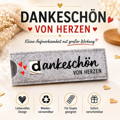 Dankeschön geschenk duplo - dankeschön,
