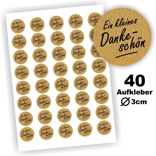 120 aufkleber ein kleines - "ein,