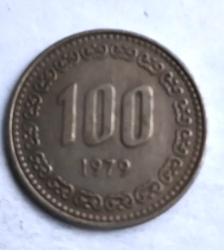 Südkorea 100 won 1979 sehr - -,