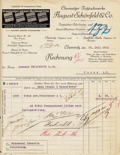 August schönfeld 1912 - &, co.
