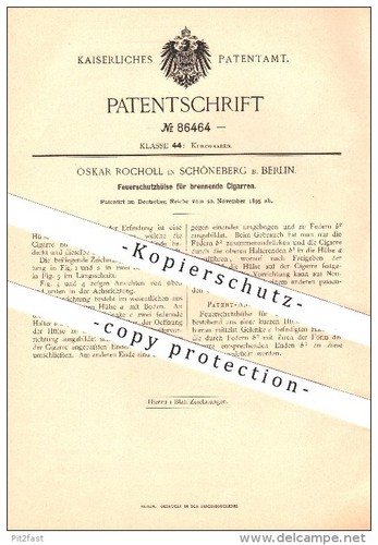 Original patent oskar - -,