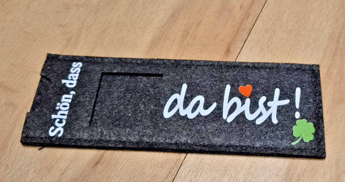 Filz geschenkhülle für - geschenkhülle,