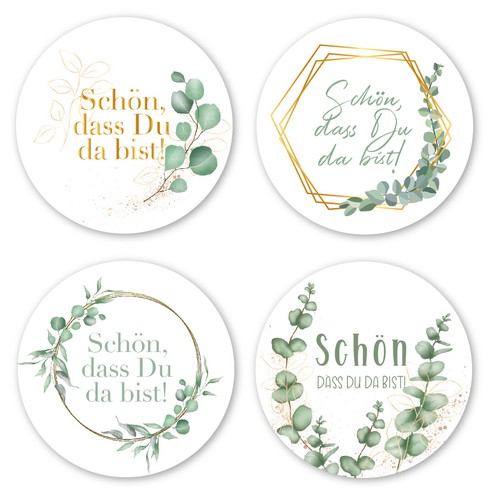 Aufkleber schön dass du - ''schön,,