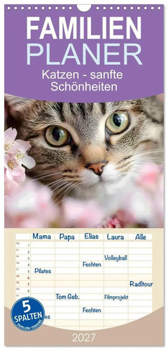Familienplaner 2027 katzen - -,