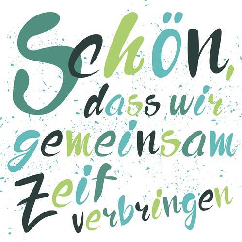 Servietten schön dass wir - servietten,