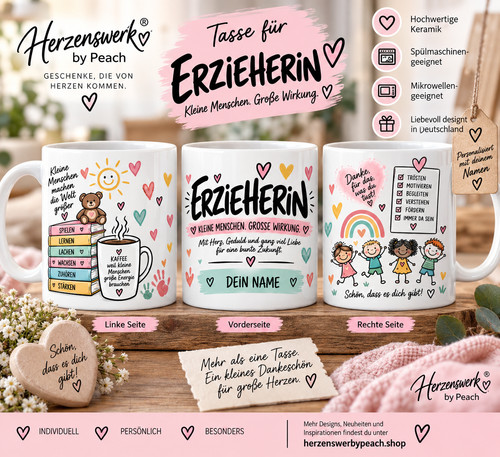 Erzieherin tasse - erzieherin,