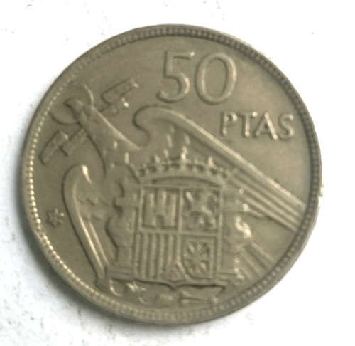 Spanien pesetas 1957 - 50,