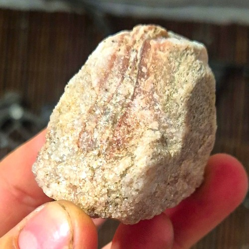 Rosa quarz schön gemustert - quarz,