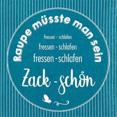 Servietten zack schön - 20,