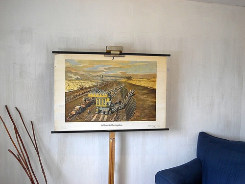 Braunkohletagebau wallchart - im,