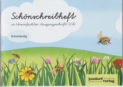 Schönschreibheft - , in