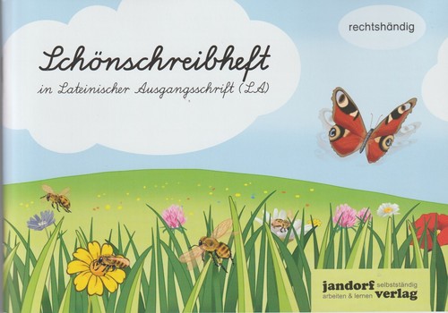 Schönschreibheft - , in