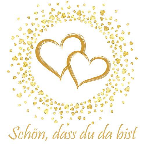 Servietten schön dass du - 20,