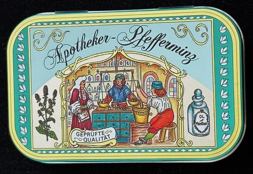 Apotheker pfefferminz dose - apotheker, pfefferminz-dose