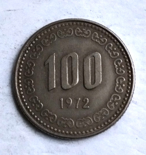 Südkorea 100 won - -, 1972