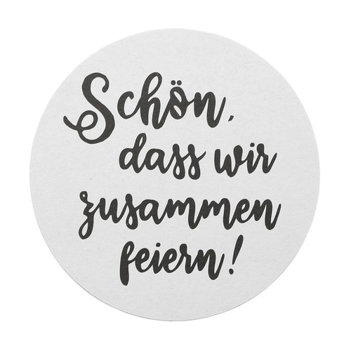 Bierdeckel schön das wir - das,