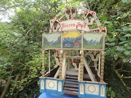 Altes wunderschönes riesenrad - altes,