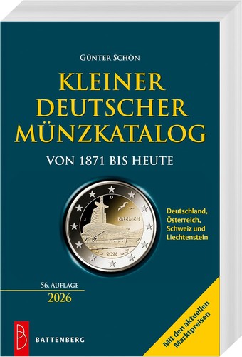 Kleiner deutscher münzkatalog - kleiner,