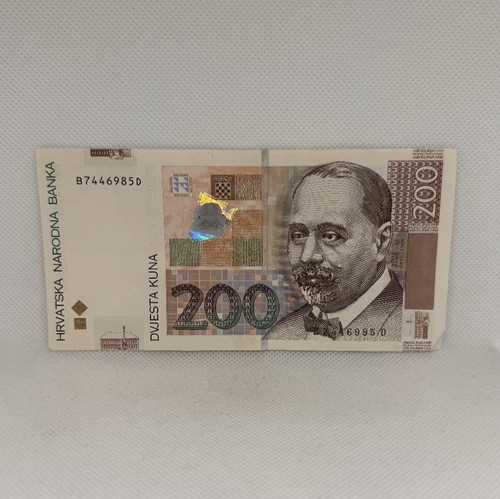 Banknote kroatien 200 kuna - kroatien,